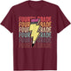 Fourth Grade Lightning Bolt Pencil 1st Day Of 4th Grade T-Shirt - T-Shirt | Maroon