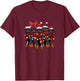 Rottweiler Christmas Rottweilers Xmas Rottweiler Lover T-Shirt - T-Shirt | Maroon