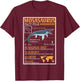 Mosasaurus T-Shirt - T-Shirt | Maroon
