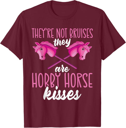 Funny Hobby Horsing Cute Hobby Horse Saying for Girls T-Shirt - T-Shirt | Maroon