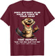 Does Anybody Else Have a Voice in Their Head That Repeats T-Shirt - T-Shirt | Maroon