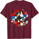 Sonic the Hedgehog, Sonic X Shadow Generations - Game On T-Shirt - T-Shirt | Maroon