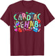 Cardiac Rehab Crew Nurse Cardiologist Nursing EKG Technician T-Shirt - T-Shirt | Maroon