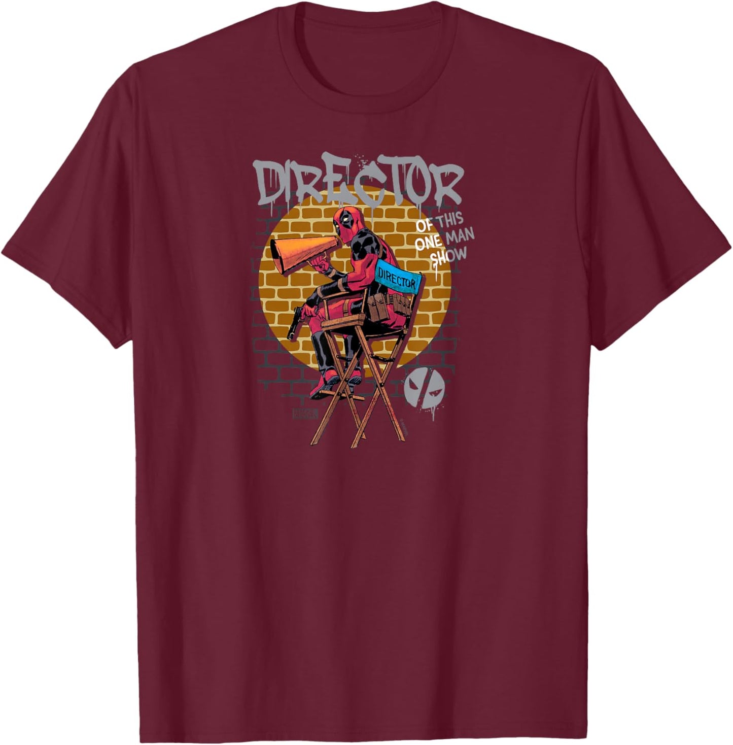 Deadpool - Director of My Own Sht Show T-Shirt - T-Shirt | Maroon