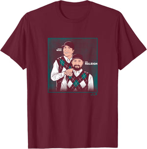 Cal Raleigh & Bryan Woo - Family Portrait - Seattle Baseball T-Shirt - T-Shirt | Maroon
