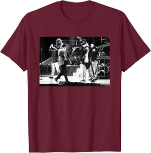 New Kids On The Block No More Games Tour 1991 T-Shirt - T-Shirt | Maroon