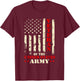 Veteran Of The United States Army - Patriotic Veterans Day T-Shirt - T-Shirt | Maroon