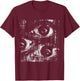 Eyes Weird Goth Grunge Eyeballs Alt Odd Strange Aesthetic T-Shirt - T-Shirt | Maroon