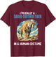 Saber-Toothed Tigers Saber-Toothed Tiger T-Shirt - T-Shirt | Maroon