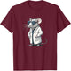 Funny Lab Rat Costume for Science and Laboratory Lovers T-Shirt - T-Shirt | Maroon