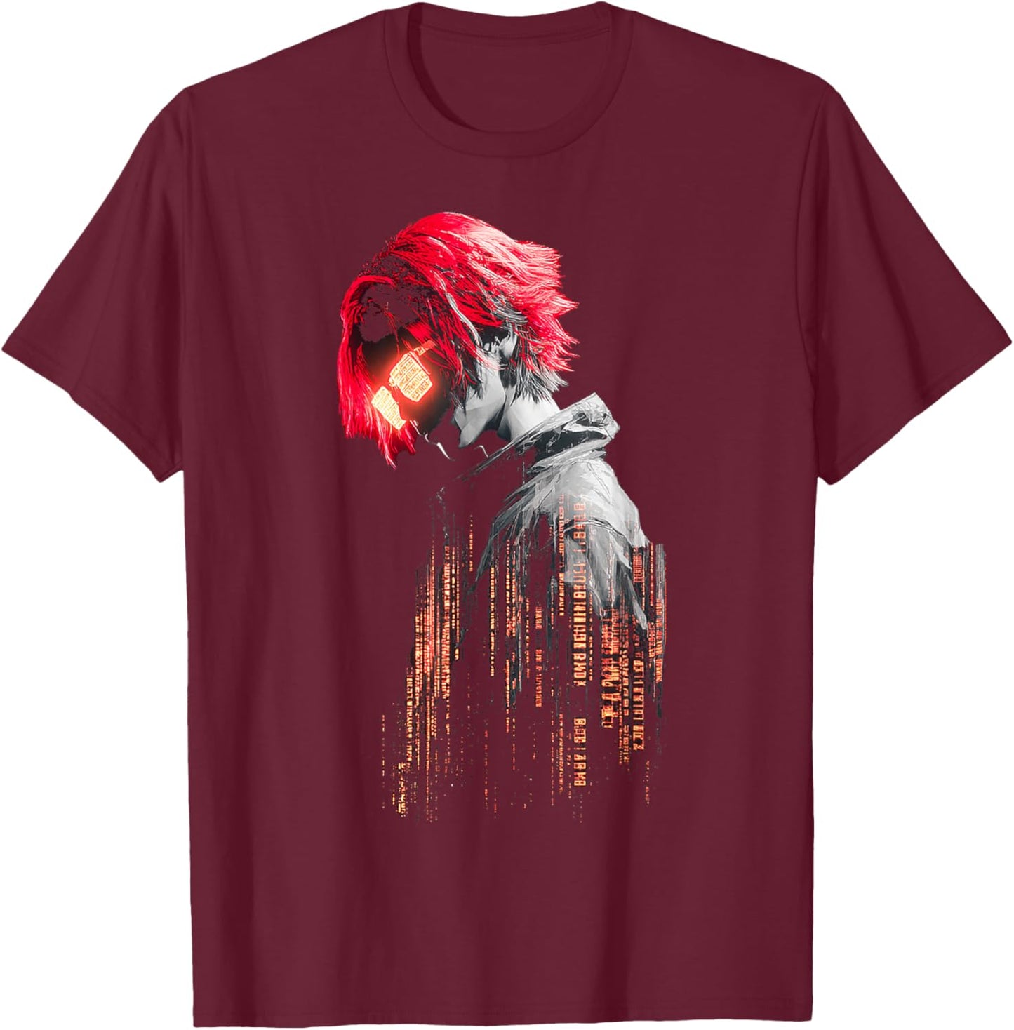 Anime T-Shirt - T-Shirt | Maroon