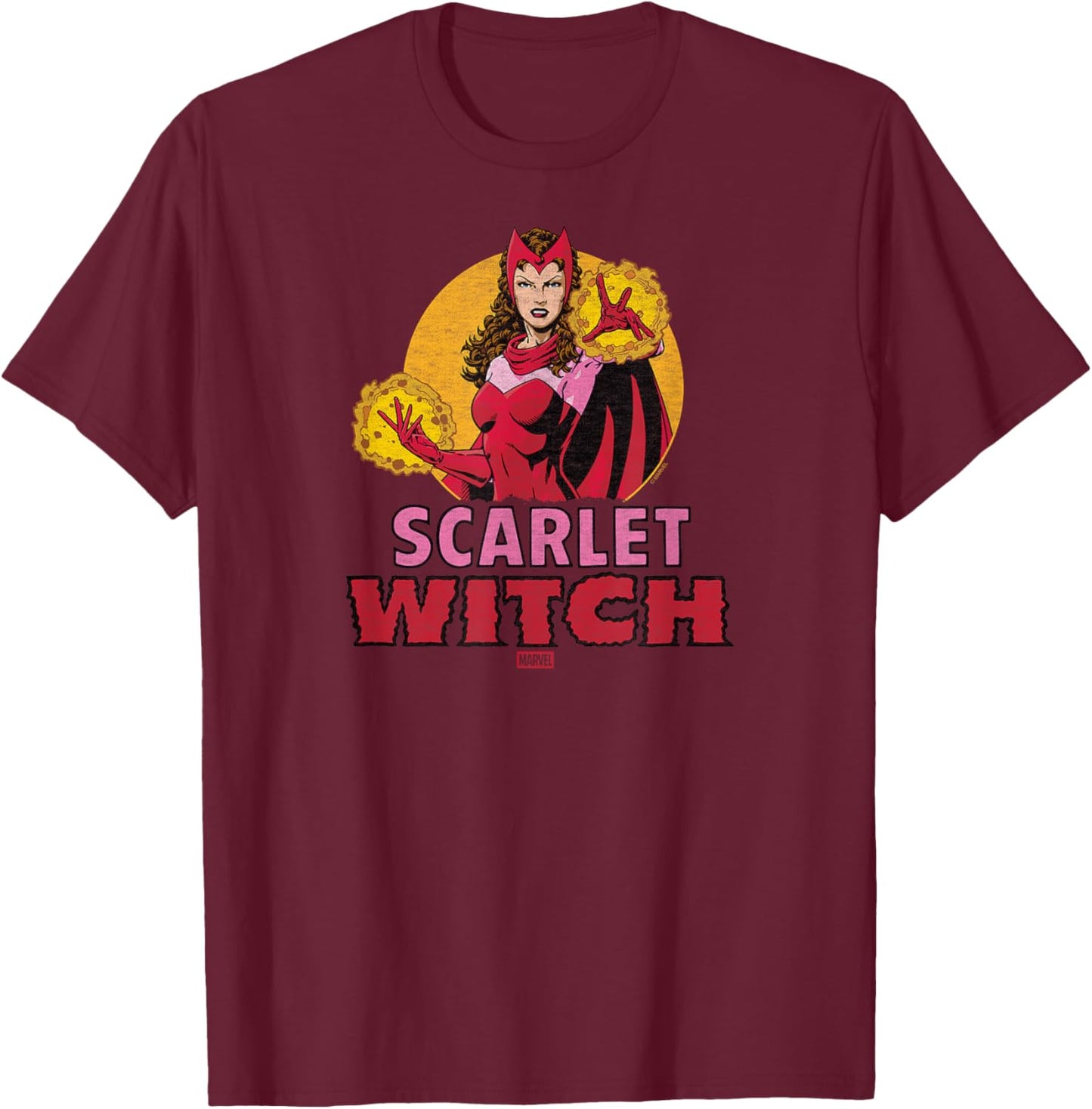 Scarlet Witch - Logo T-Shirt - T-Shirt | Maroon