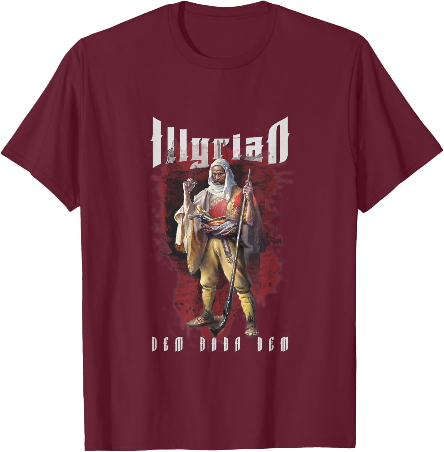 Illyrians Autochthonous T-Shirt - T-Shirt | Maroon