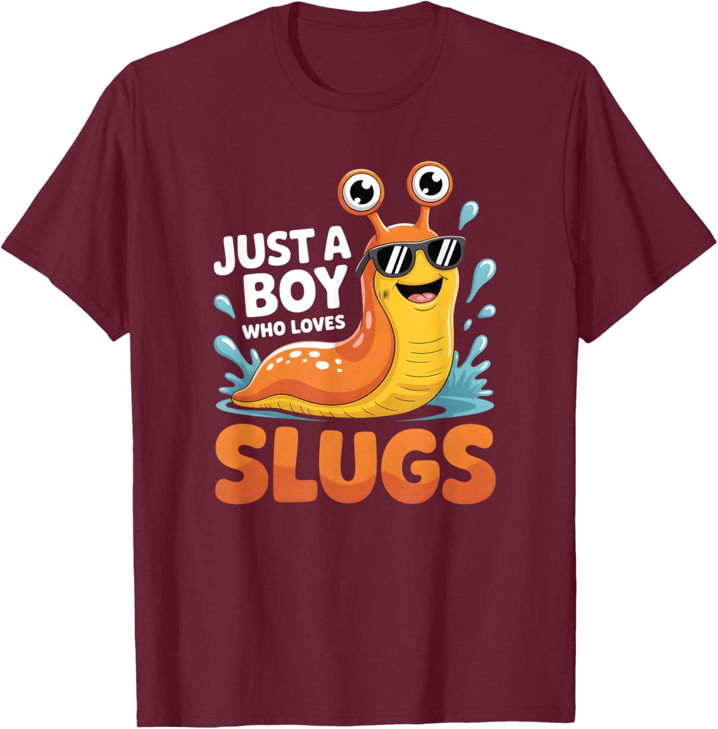 Boys Slug T-Shirt - T-Shirt | Maroon