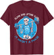 Elder Emo Lifting Club -Adults Black Short Sleeve Classic Modern Cartoon T-Shirt - T-Shirt | Maroon