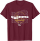 NBA Golden State Warriors Wave Outline Team Logo T-Shirt - T-Shirt | Maroon