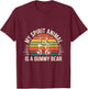 My Spirit Animal Is A Gummy Bear Candy Lover Kid T-Shirt - T-Shirt | Maroon