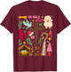 True Story Jesus Christmas Nativity Scene Christian Faith T-Shirt - T-Shirt | Maroon
