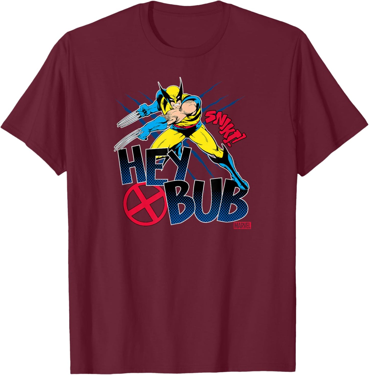 Wolverine - Hey Bub T-Shirt - T-Shirt | Maroon
