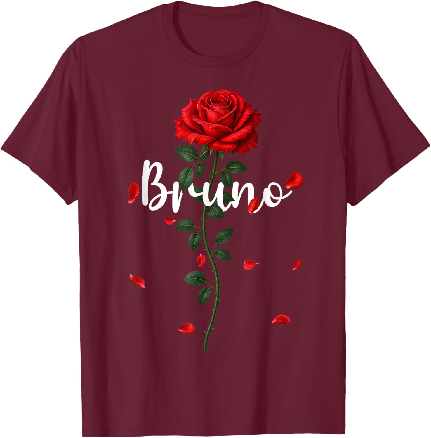 Vintage Bruno Retro Classic Gifts Women Kids T-Shirt - T-Shirt | Maroon