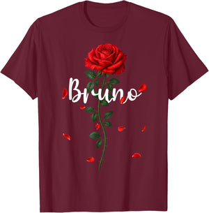 Vintage Bruno Retro Classic Gifts Women Kids T-Shirt - T-Shirt | Maroon