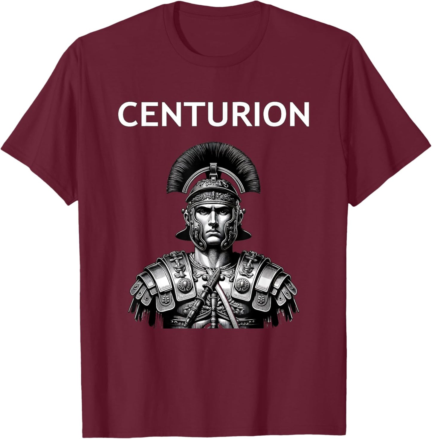 Roman Centurion Ancient Roman History T-Shirt - T-Shirt | Maroon