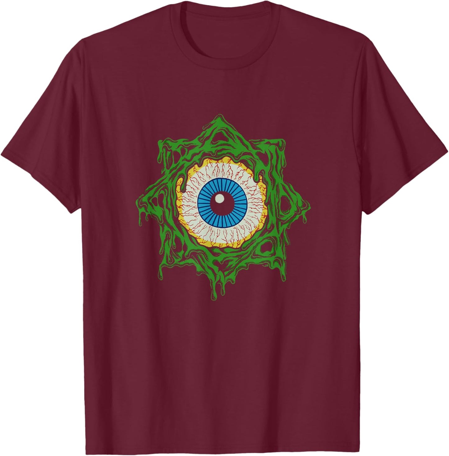 Official Faith No More Slime Alternative Metal Band Retro T-Shirt - T-Shirt | Maroon