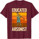 Glassblowing Art Women Glass Blowing Glassblower T-Shirt - T-Shirt | Maroon