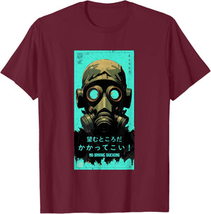 Teal Aqua No Smoke Ducking Teal Aqua Graphic T-Shirt - T-Shirt | Maroon