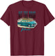 Ford - Hit The Road Falçon T-Shirt - T-Shirt | Maroon