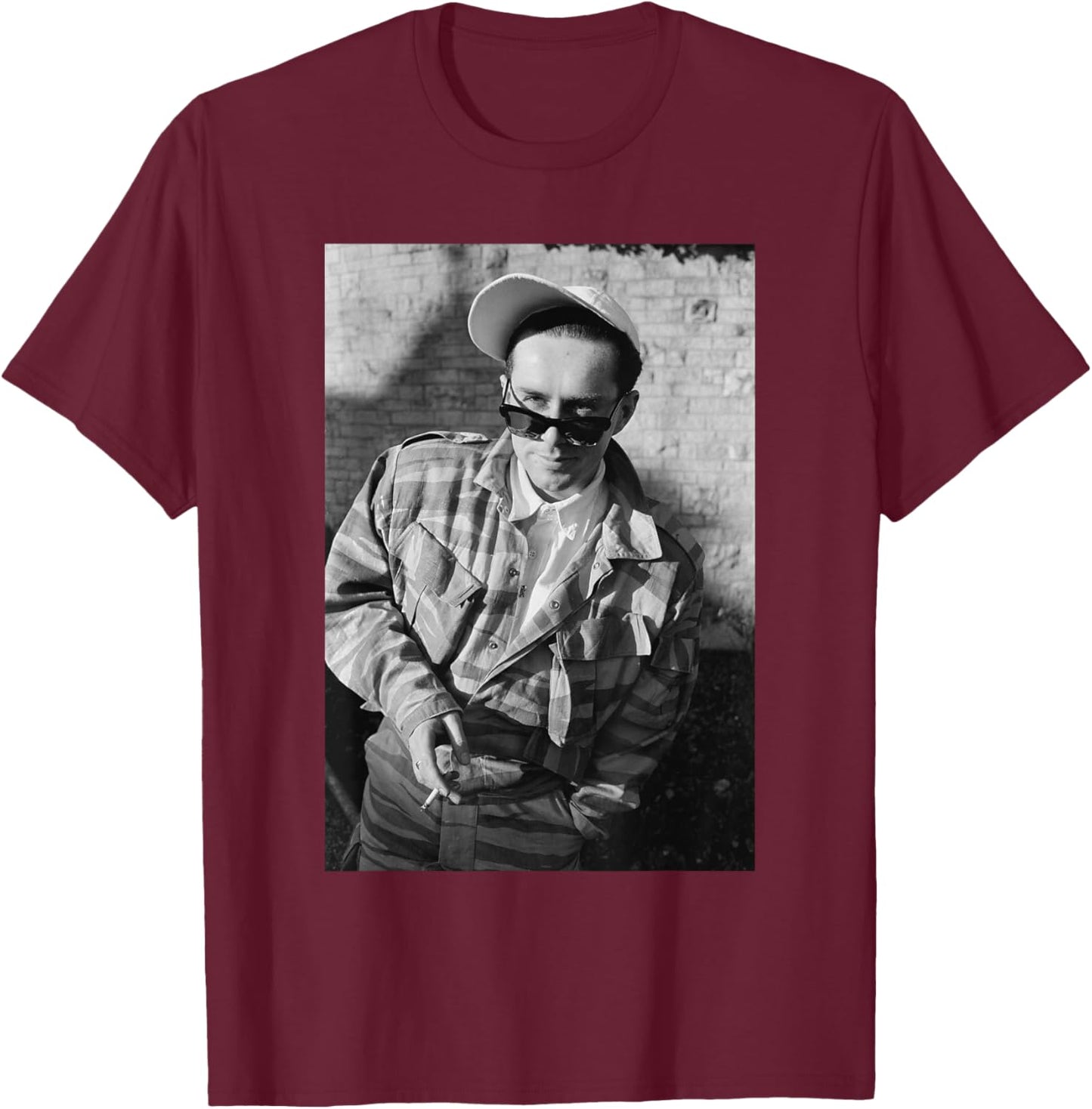 Holly Johnson Frankie Goes to Hollywood Singer 1985 T-Shirt - T-Shirt | Maroon