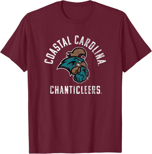 Coastal Carolina University CCU Chanticleers T-Shirt - T-Shirt | Maroon