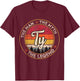 Ty The Man The Myth The Legend Personalized Name T-Shirt - T-Shirt | Maroon
