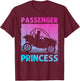 Funny SxS Art Girl SxS UTV Offroading Side By Side T-Shirt - T-Shirt | Maroon
