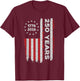 250 Years America Anniversary 250th Independence 1776-2026 T-Shirt - T-Shirt | Maroon