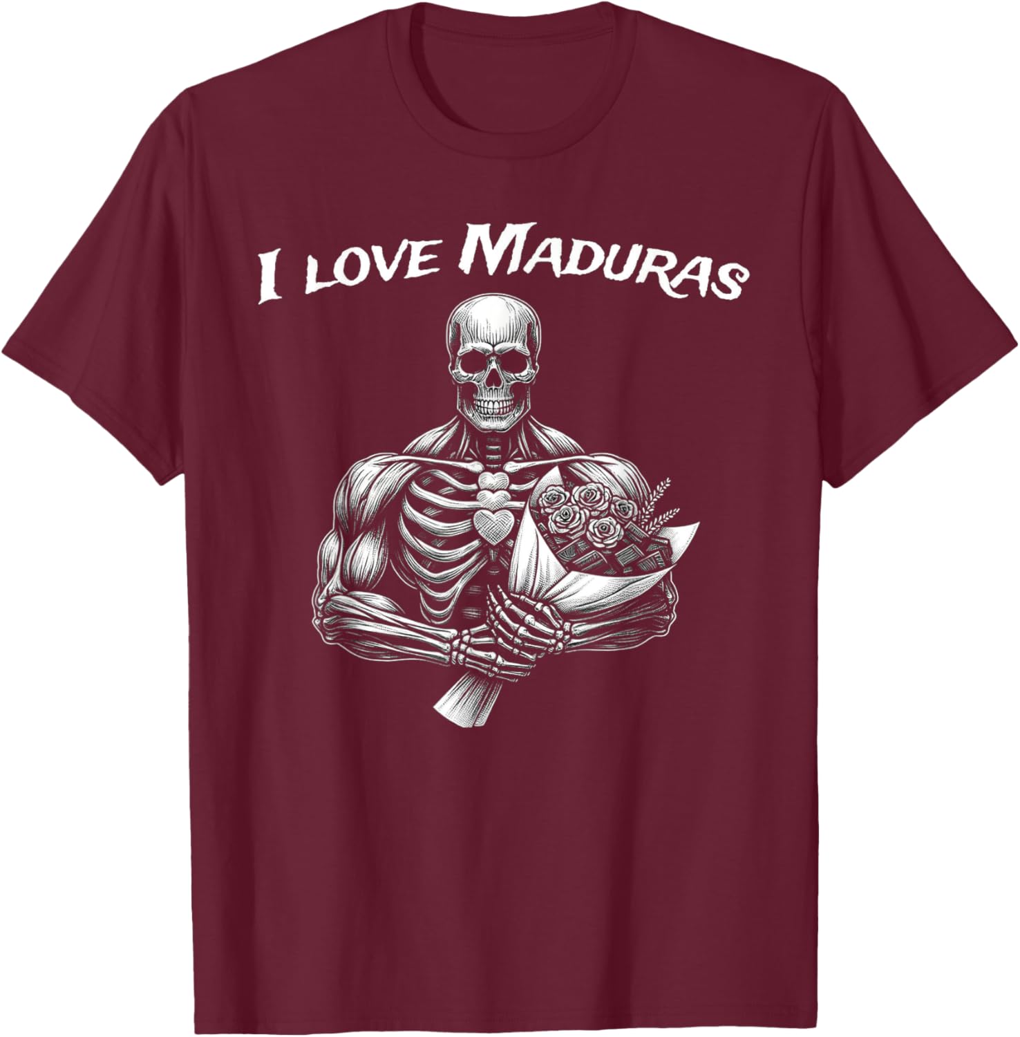 Frases Chidas Funny Mexicans Sarcasm Skull Sayings Hispanic T-Shirt - T-Shirt | Maroon