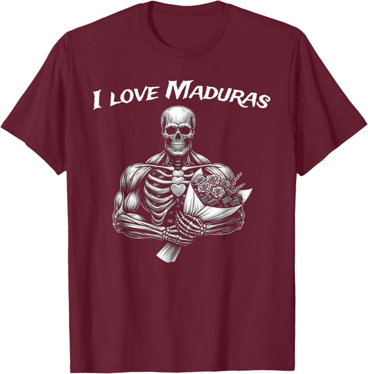 Frases Chidas Funny Mexicans Sarcasm Skull Sayings Hispanic T-Shirt - T-Shirt | Maroon
