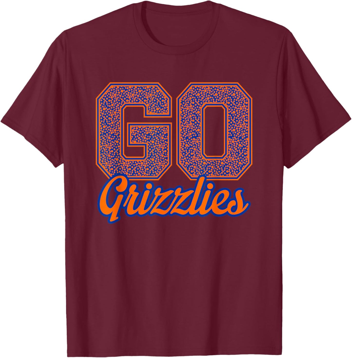 North Point Grizzlies GO! School Pride T-Shirt - T-Shirt | Maroon