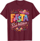 Fiesta Squad San Antonio Texas Cinco De Mayo Lets Fiesta T-Shirt - T-Shirt | Maroon
