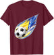 Bosnia and Herzegovina Flag Bosna Pride Heritage Graphic T-Shirt - T-Shirt | Maroon