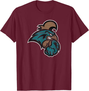 Coastal Carolina University CCU Rooster T-Shirt - T-Shirt | Maroon