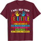 Daycare Teacher Child Care Day Care Childcare Provider T-Shirt - T-Shirt | Maroon