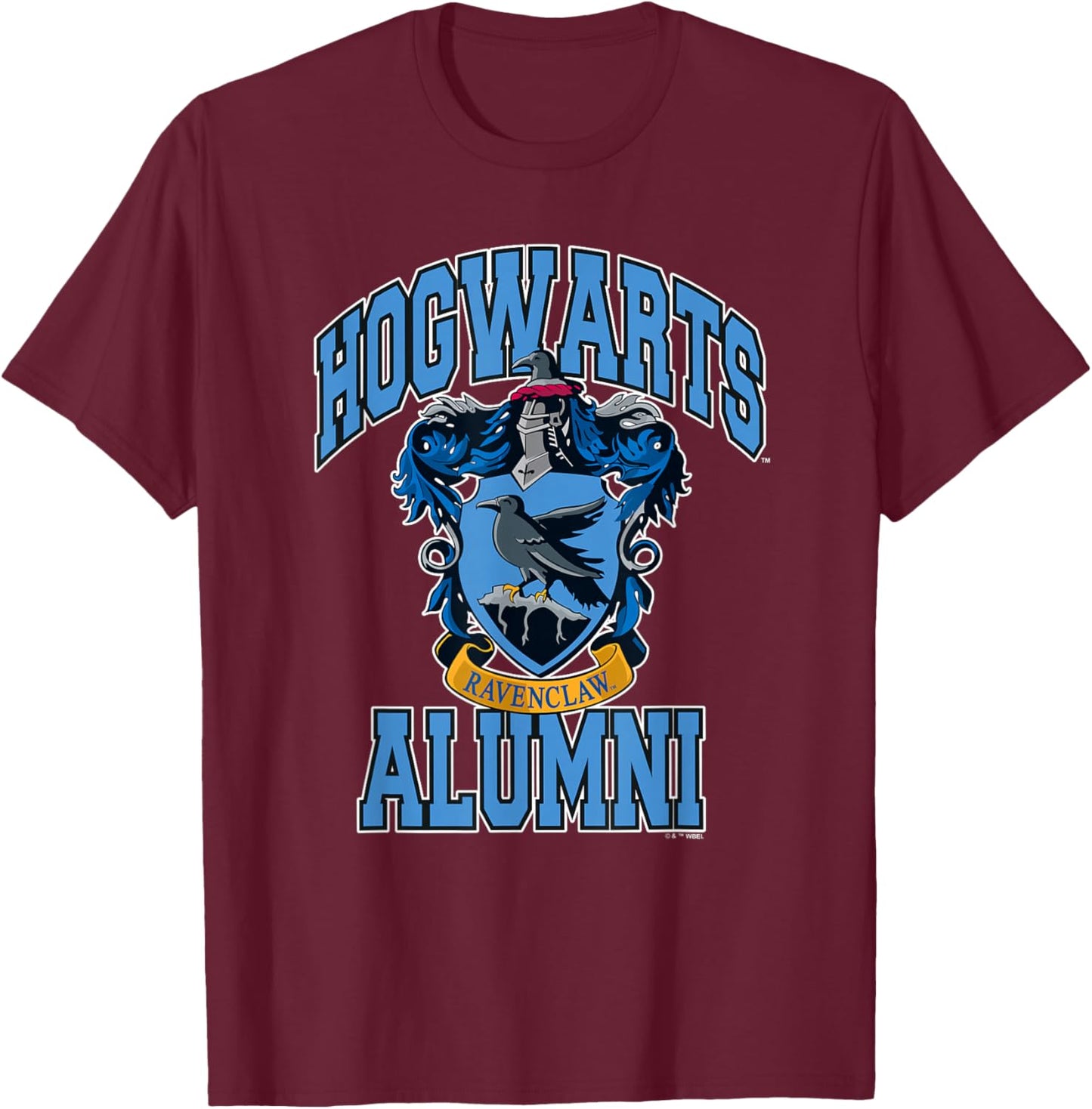 Harry Potter Hogwarts Ravenclaw Alumni T-Shirt - T-Shirt | Maroon