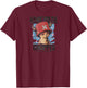 One Piece Chopper Portrait Officially Licensed Raglan Handle T-Shirt - T-Shirt | Maroon