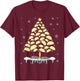 Pierogi Tree Polish Christmas Food Funny Men Women Kids T-Shirt - T-Shirt | Maroon