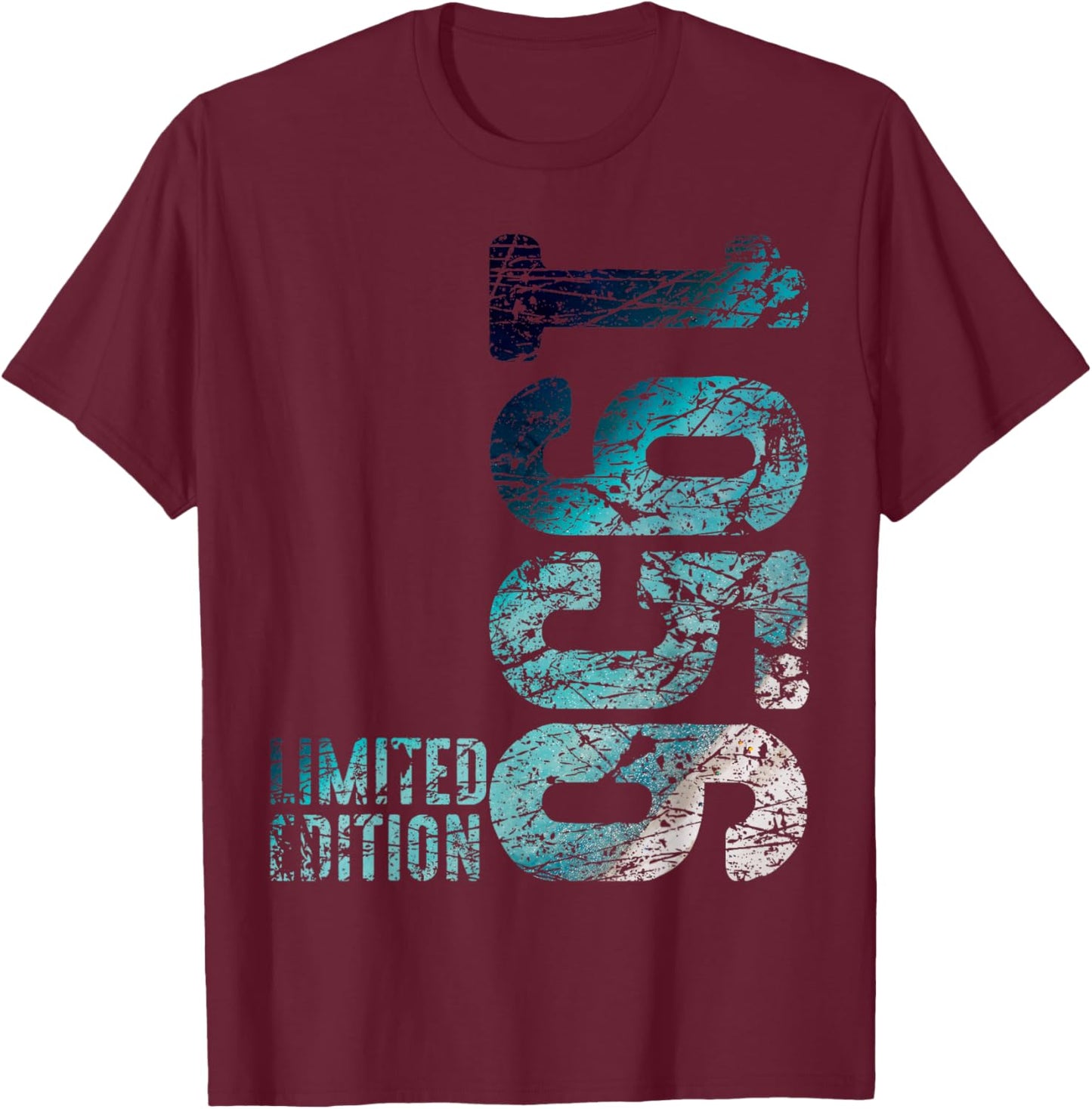 70th Birthday Man Woman 70 Years 1956 Funny Gift T-Shirt - T-Shirt | Maroon