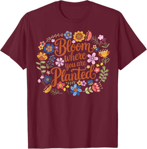 Western T-Shirt - T-Shirt | Maroon