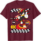 Sonic Racing CrossWorlds - Ultimate Driver Shadow T-Shirt - T-Shirt | Maroon