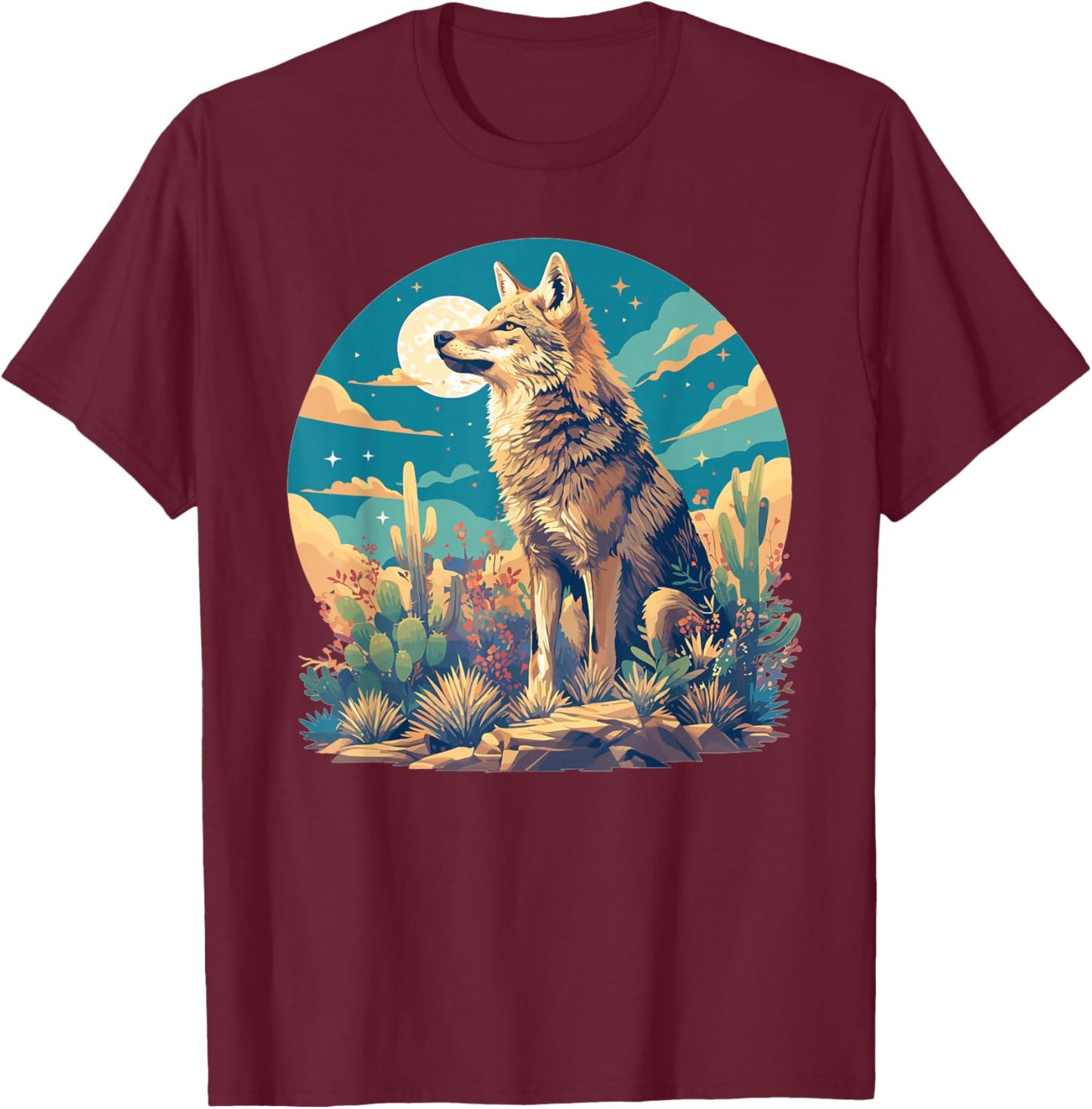 Coyotes Coyote T-Shirt - T-Shirt | Maroon