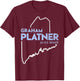 Graham Platner for Senate 2026 T-Shirt - T-Shirt | Maroon